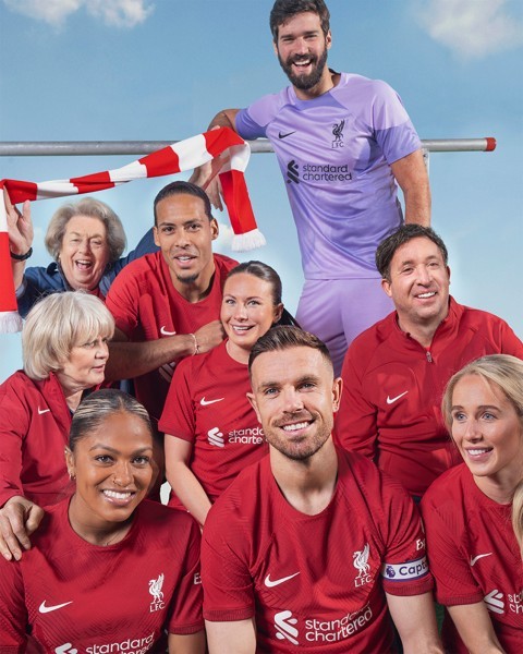 Liverpool Fodboldsæt Børn 2022-23 Milner 7 Hjemmebanetrøje